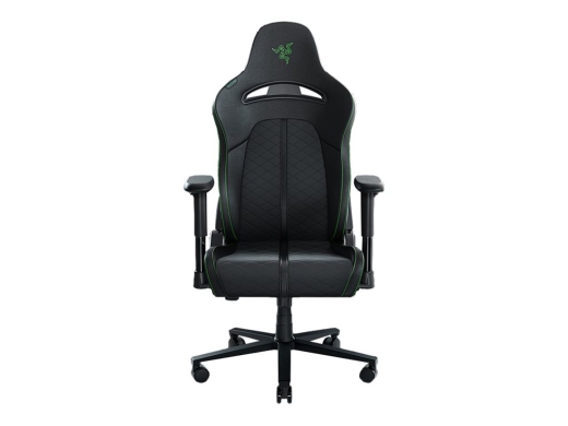 Razer Ergonomic Gaming Chair Enki X EPU Synthetic Leather; Steel; High density Polyurethane Moulded Foam Black/Green