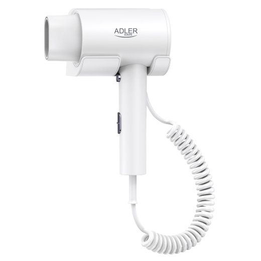 Adler Wall-Mount Hair Dryer AD 2285 2000 W Number of temperature settings 3 White