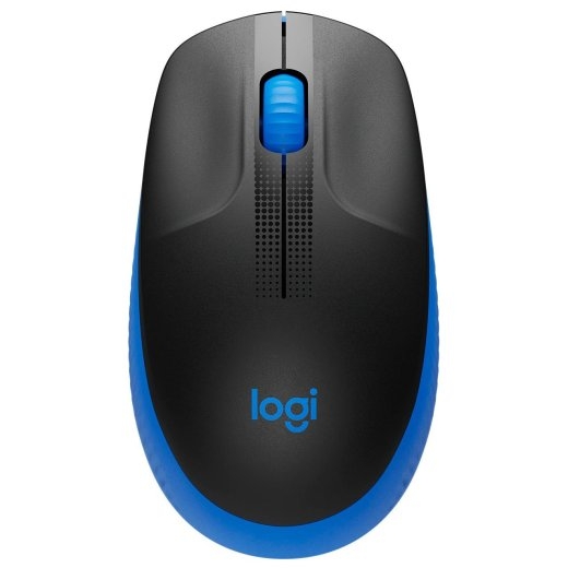 Logitech Full size Mouse M190 Wireless USB Blue