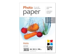Matte Photo Paper 190 g/m² A4