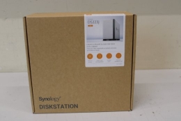 SALE OUT. Synology Tower NAS DS223j up to 2 HDD/SSD Realtek RTD1619B Processor frequency 1.7 GHz 1 DDR4 DEMO