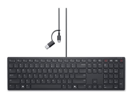 Dell Collaboration Keyboard KB525C Keyboard Wired Ukrainian (QWERTY) Black