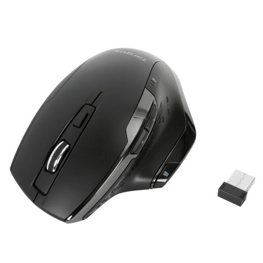 Targus Antimicrobial Ergo Mouse AMW584GL Wireless 2.4 Ghz Black