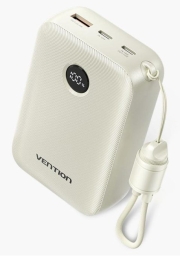 POWER BANK USB 20000MAH 22.5W/BEIGE FKBN0-C VENTION