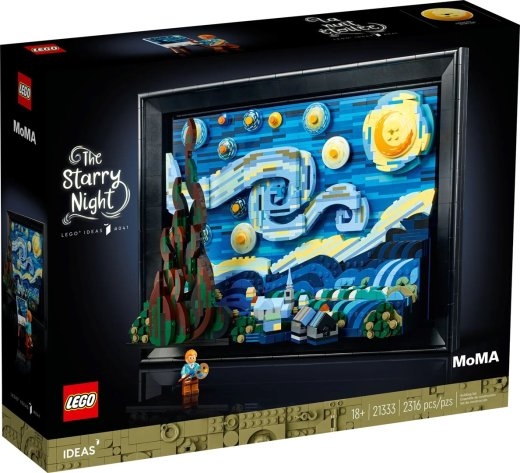 LEGO IDEAS 21333 THE STARRY NIGHT - VINCENT VAN GOGH