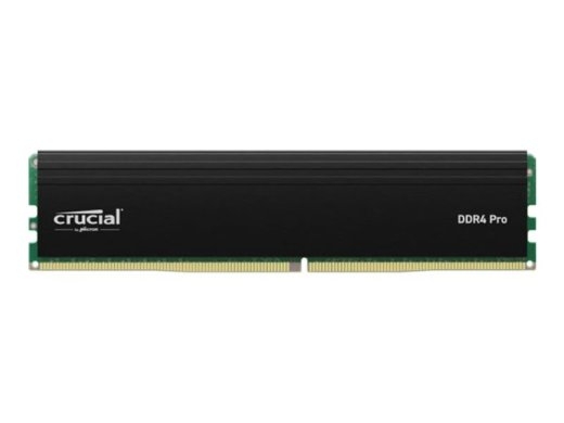 Crucial - DDR4 - module - 16 - DIMM 288-pin - 3200 MHz / PC4-25600 - unbuffered