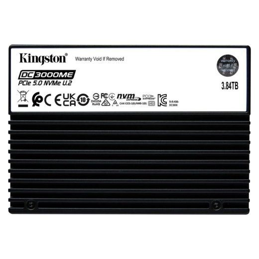 Kingston SSD DC3000ME - 3.84 TB - U.2 - PCIe 5.0 x4 NVMe