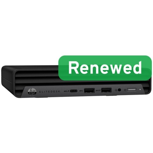 HP Renewed Grade A EliteDesk 800 G6 Intel Core i5 i5-10500 16 SSD 256 Intel UHD Graphics Windows 11 Pro