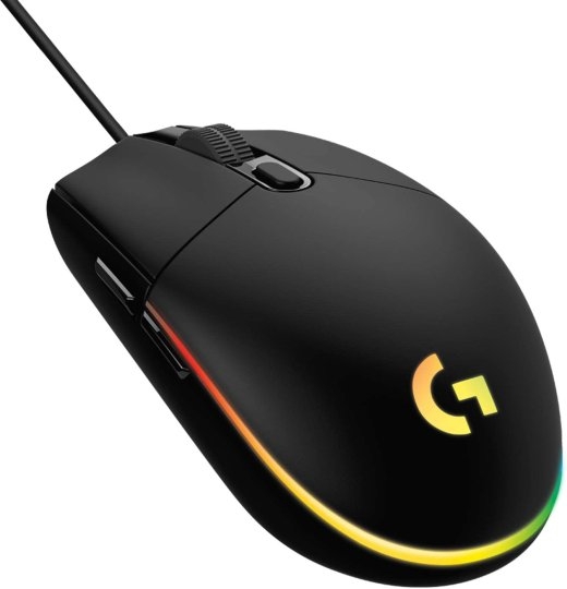 Logitech G203 Lightsync Gaming Mouse USB black (910-005796)