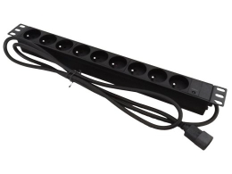 Alantec PZ09U power extension 1.8 m 9 AC outlet(s) Indoor Black