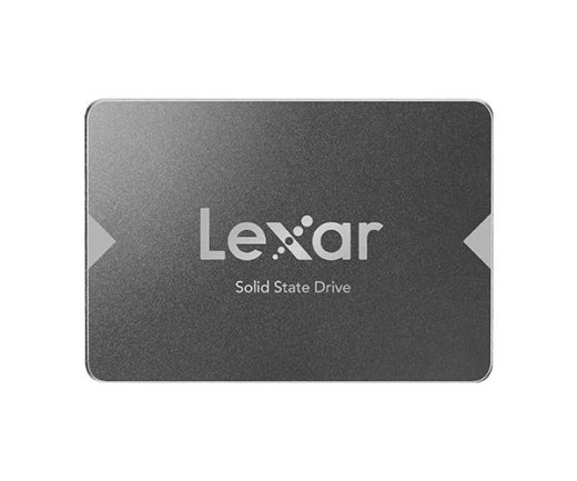 SSD LEXAR NS100 512GB SATA 3.0 Write speed 450 MBytes/sec Read speed 550 MBytes/sec 2,5"