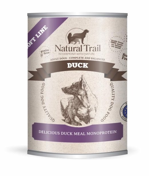 NATURAL TRAIL Duck Soft Line - wet dog food - 800g