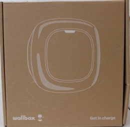 SALE OUT. Wallbox Electric Vehicle charge Pulsar Max 22 kW Wi-Fi, Bluetooth 7 m Black DAMAGED PACKAGING
