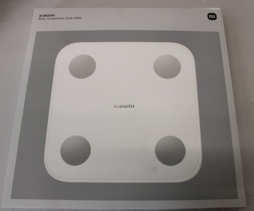 SALE OUT. Xiaomi Body Composition Scale S400 DAMAGED PACKAGING, USED, SCRATCHED ON BACK Body fat analysis Body Mass Index (BMI) measuring Maximum w...