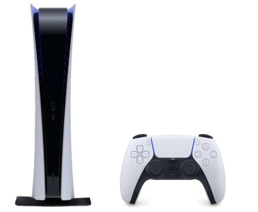 Sony PlayStation 5 Digital Console White, Black