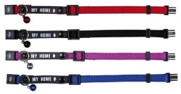 TRIXIE MY HOME TX-4180 Cat collar with bell and ID card