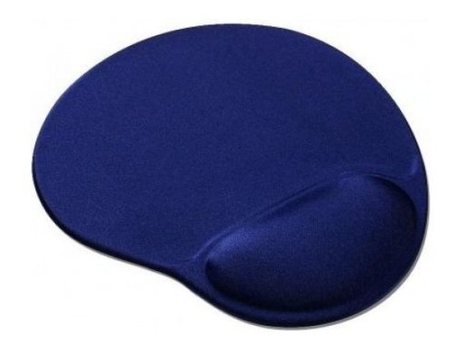 Gembird MP-GEL-B Gel mouse pad with wrist support, blue Gel mouse pad Blue