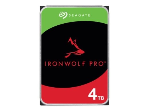 Seagate Hard Drive IronWolf Pro ST4000NT001 - 4 TB - 3.5" - SATA 6 /s
