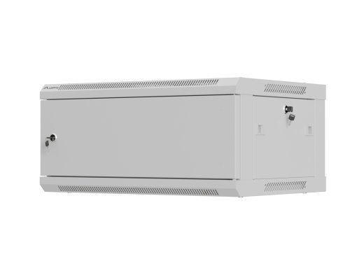 Lanberg Wall-mount cabinet 19 inches 4U grey WF01-6404-00S