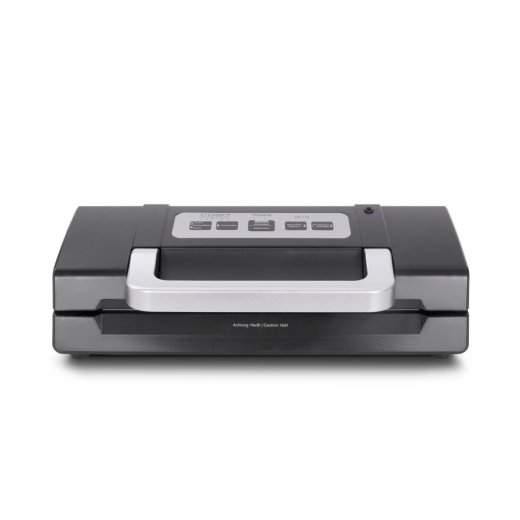 Caso Bar Vacuum sealer HC 170 Power 110 W Temperature control Black/Stainless steel
