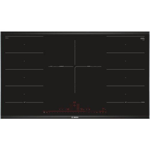 Bosch Serie 8 PXV975DC1E hob Black Built-in 90 cm Zone induction hob 5 zone(s)