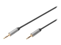 DIGITUS 3.5 mm audio cable DB-510110-010-S - 1 m