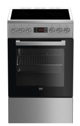 Beko FSM57300GX Freestanding cooker Ceramic Stainless steel A