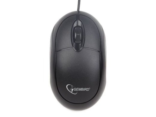 Mouse OPTO 1-SCROLL USB (MUS-U-01) Black