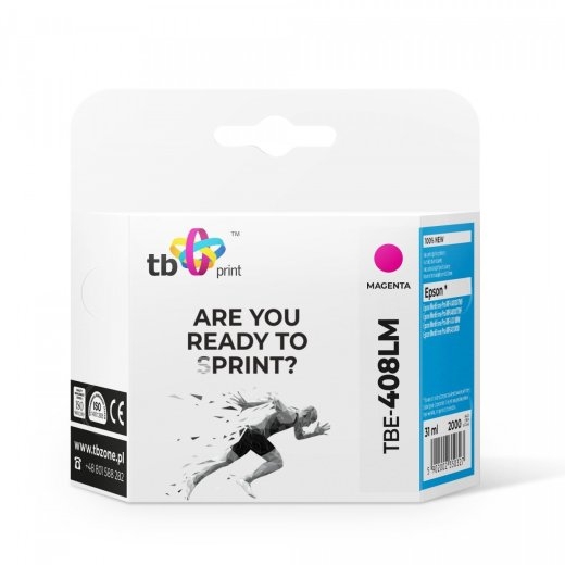 TB Print Ink for Epson T09K3 TBE-408LM 100% new magenta