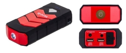 Car jump starter YATO YT-83081 car power bank 9000 mAh 9000 mAh Black, Orange