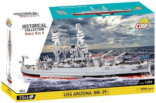 Blocks USS Arizona BB-39 2046 blocks