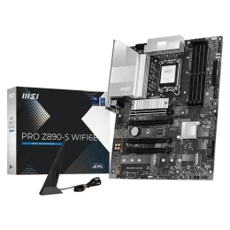 MSI Mainboard PRO Z890-S WIFI6E - ATX - Socket LGA1851 - Intel Z890