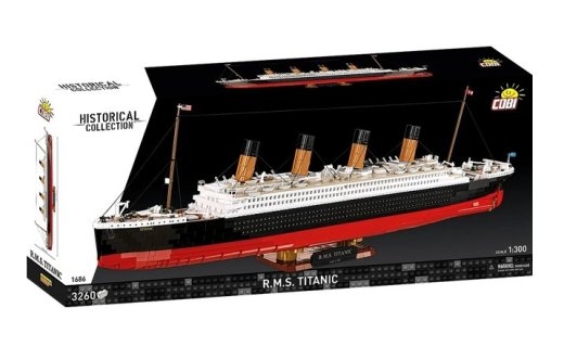 Blocks R.M.S Titanic 3260 blocks