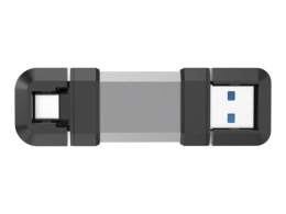 Silicon Power Dual USB Drive Mobile C51 128 USB Type-C/Type-A Silver