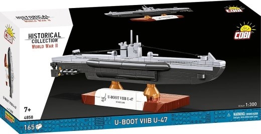 Blocks U-Boot VIIB U-47 165 pieces 1:300