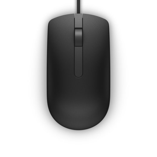 Dell Optical Mouse-MS116 - Black (RTL BOX)