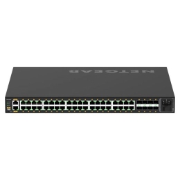 NETGEAR Switch GSM4248P-100EUS - 48 Ports - 48x GE (10/100/1000) - 40x PoE+ - 8x SFP