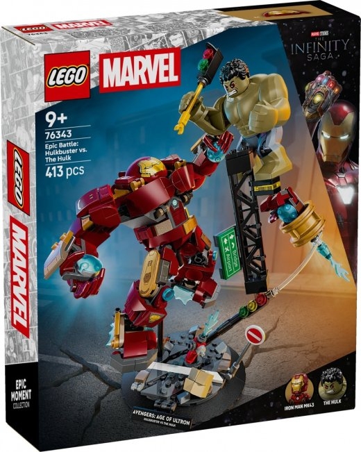 Blocks Super Heroes 76343 Epic Battle: Hulkbuster vs. The Hulk