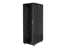 Lanberg Rack cabinet 19" free-standing 42U/800x1200 (flat pack) FF01-8242-12B Black
