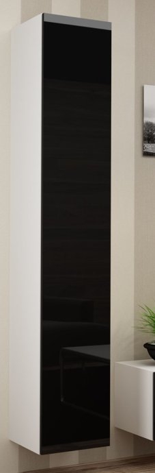 Cama Full cabinet VIGO '180' 180/40/30 white/black gloss