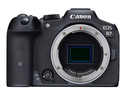 Canon D.CAM EOS R7 BODY EU26 Megapixel 32.5 MP Image stabilizer ISO sensitivity (max) 51200 Wi-Fi Video recording Auto Focus Optical Black