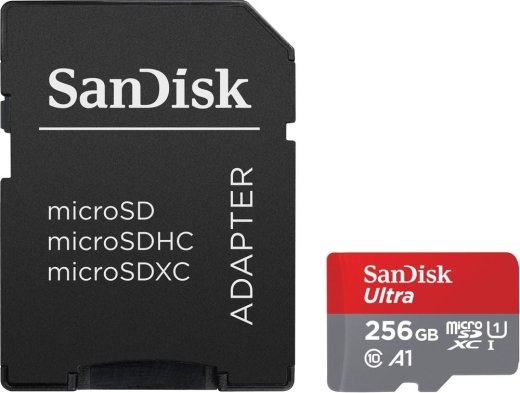 Memory card Ultra microSDXC card 256GB 150MB/s A1 + Adapter SD