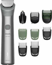 Philips All-in-One Hair trimmer MG5931/15 Series 5000 Cordless Number of length steps 13 Step precise 0.5 mm Light gray