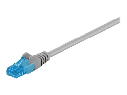 Goobay Patch Cable CAT 6A U/UTP AWG 26/7 Cable length: 5 m Grey