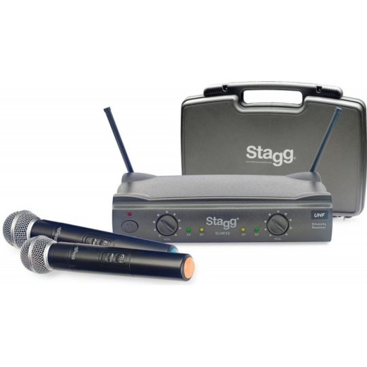 Stagg SUW 50 MM FH Wireless UHF system Black