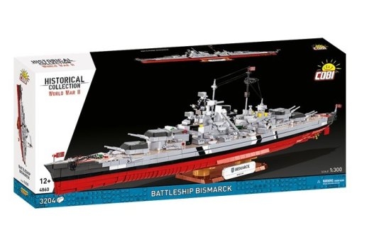 Blocks Battleship Bismarck 3204 pcs.