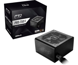 Asrock PRO-750B power supply unit 750 W 24-pin ATX ATX Black