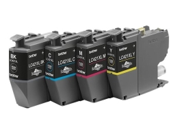 Brother LC421XLVAL Ink Cartridge Multipack Brother Brother LC LC421XLVAL Brother LC421XL - 4-pack - XL - black, yellow, cyan, magenta - original -...