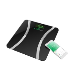 ETA Vital Body Personal scale Body analyzer Maximum weight (capacity) 180 kg Accuracy 100 g Body Mass Index (BMI) measuring Black