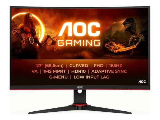 AOC Curved Gaming Monitor G2 C27G2E - 68.6 cm (27") - 1920 x 1080 Full HD